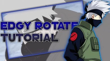 Edgy rotate tutorial