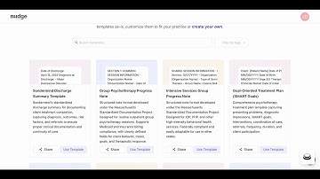 Nudge AI Template Gallery | Step-by-Step Tutorial