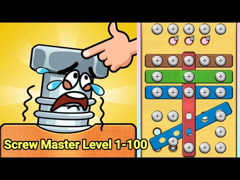 Screw Master Pin Puzzle Answers | All Levels | Level 1-100