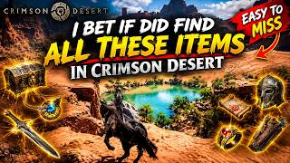 I Bet You Missed These 5 Hidden Items in Crimson Desert!  | Easy to Miss Items