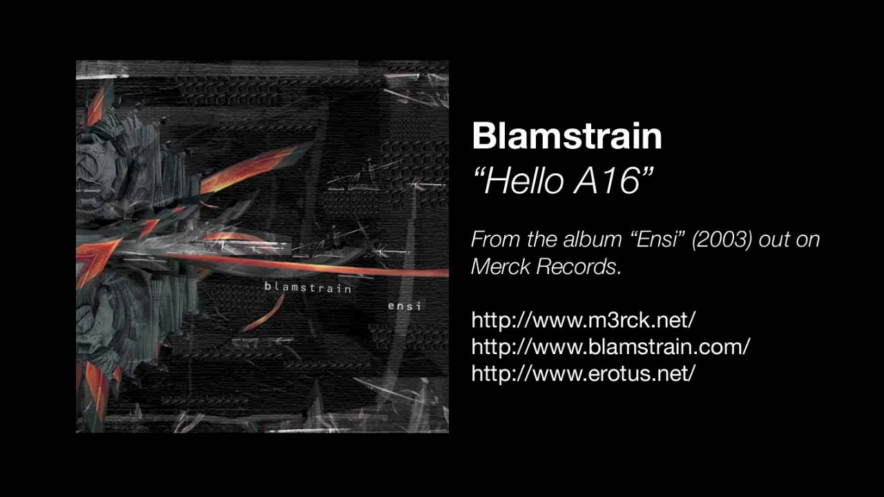 Guarda Blamstrain - Hello A16 su YouTube Guarda Blamstrain - Hello A16 su YouTube