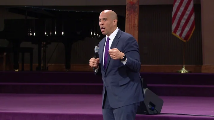 Senator Cory Booker at Bethany Baptist Church