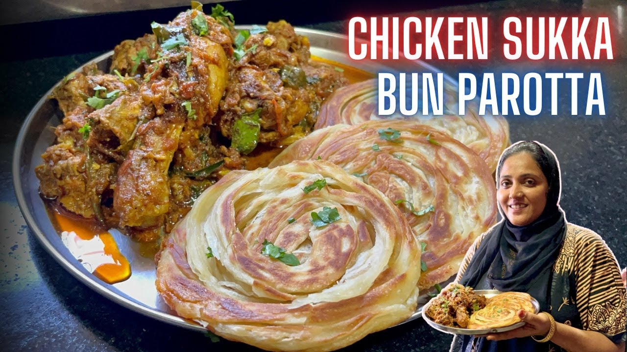 |•Chicken Sukka & Bun Parotta Recipe || Kurla Market Shopping 2023•| Vlog. {AFREEN DASTARKHWAN}