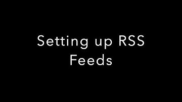 Video Tutorial 3: Updating Media & RSS Feeds