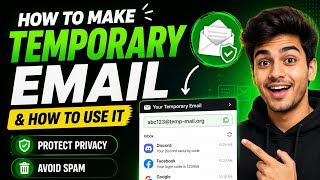 How To Make Temporary Email &amp; Use It Safely 🔥
