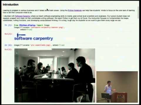 Image from Teaching with the IPython Notebook