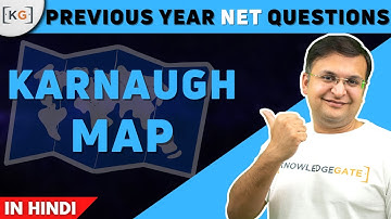 Part - 3.14 Previous Year Question on K Map | Previous year NET Questions | Questions on Kmap