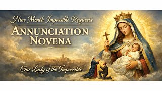 Nine Month Impossible Requests Annunciation Novena 💙💙