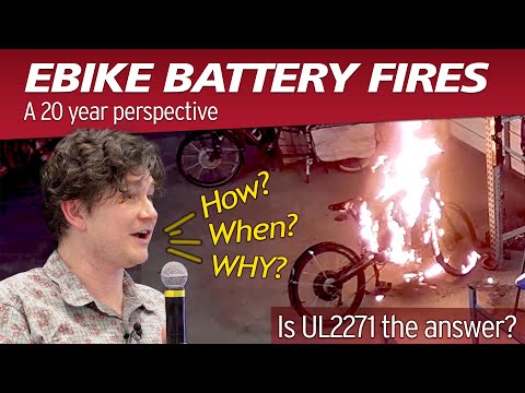 Grin's Perspective on Ebike Battery Fires, 20 Years of Experience - Live from the BC Bike Show