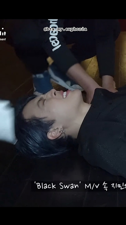 Jimin’s muscles hurt so much during black swan MV 😭our hardworking king #jimin #bts #btsshorts