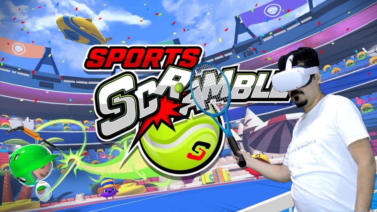 Sports Scramble VR Oculus Quest 2 احلى لعبة رياضية سبورتس سكرامبل YouTube