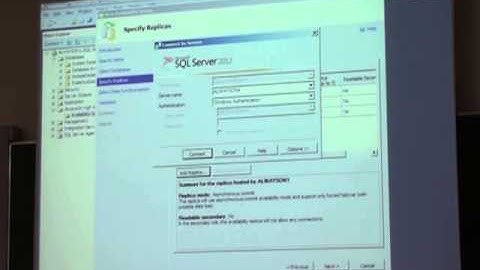 SQL DAY 2012 | DBA Track | Session 9 - Using SQL Server 2012′s Always On by D.Cherry