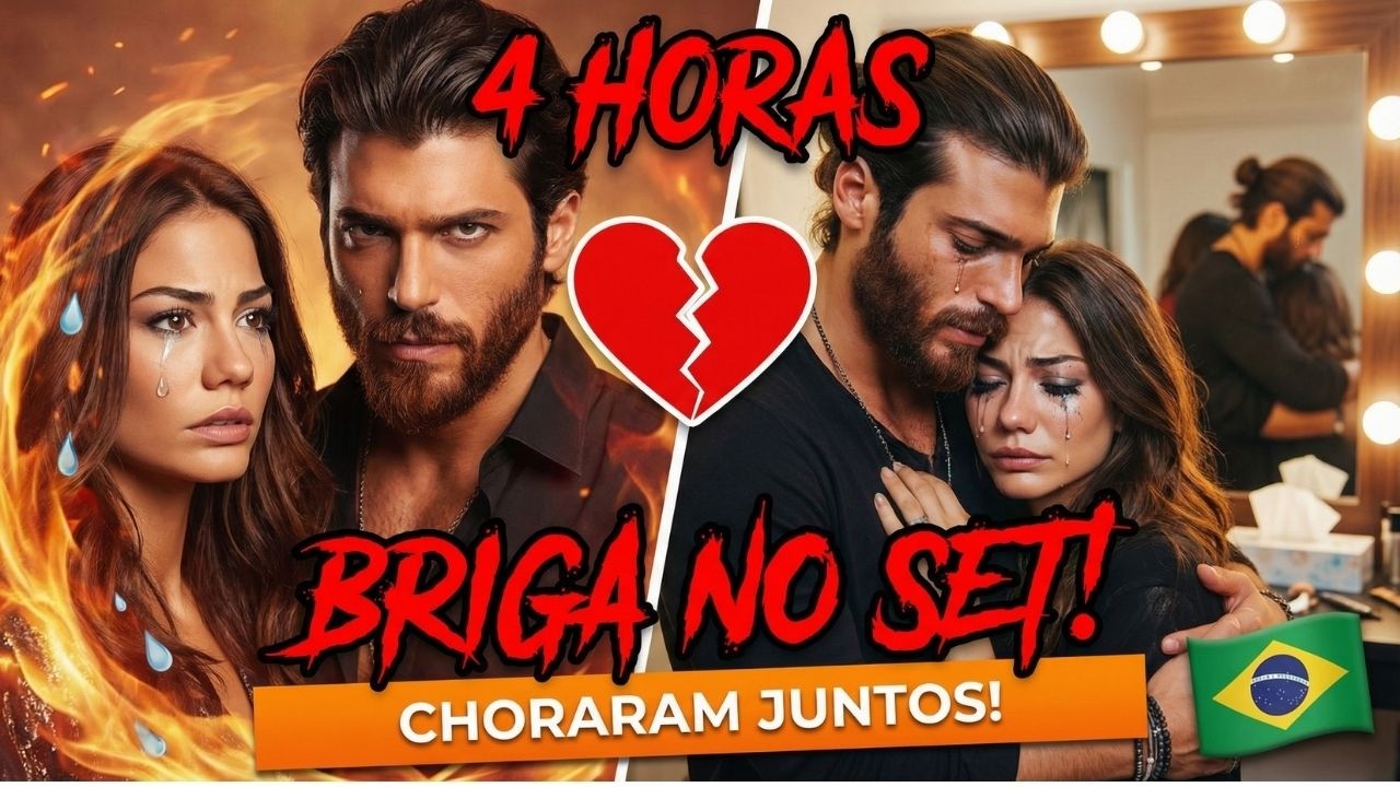 BRIGA NO SET! Can Yaman e Demet Özdemir: A Discussão que Fez Todos Chorarem por 4 Horas!