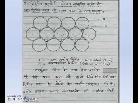 UP Board - Class 12 - Chemistry - Solid State - Lecture 3 - YouTube
