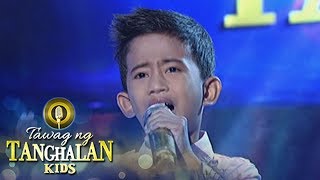 Tawag ng Tanghalan Kids: Jhon Clyd Talili | Anak (Round 1 Semifinals)