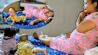 Gathering with the kids on a rainy night