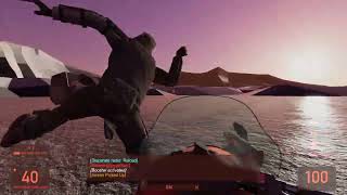 Quarter Fraction: Snowmobile combat