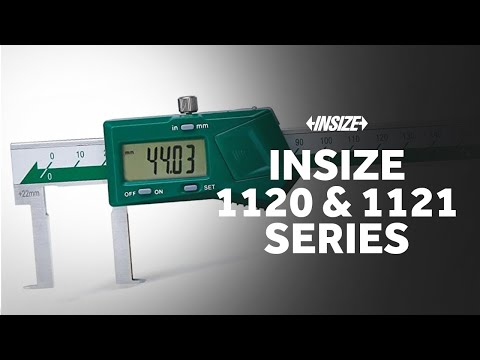 Insize 1120 & 1121 Series Caliper Operation - Cutwel