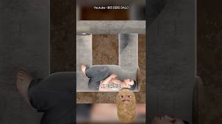 이 사람이 변기통 안에 들어간 이유