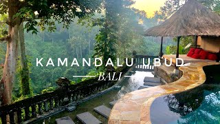 バリ島 ウブド KAMANDALU UBUD BALI ジャングルに囲まれた五つ星高級リゾートホテル カマンダルウブド プライベートプールヴィラ luxury hotel pool villa