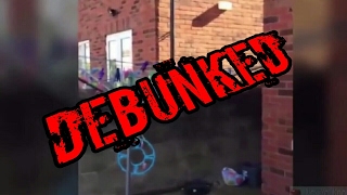 Poltergeist Violently Shaking Washing Line In Back Garden Debunked