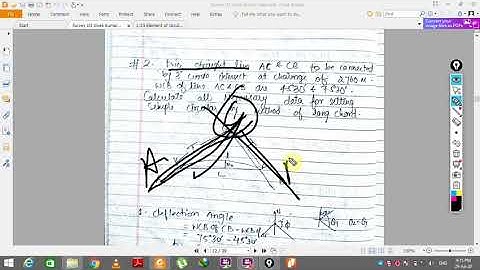 Surveying L 26  Numerical on Simple circular curve