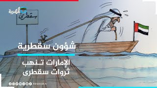 الإمارات تنهب معادن وثروات سقطرى | شؤون سقطرية