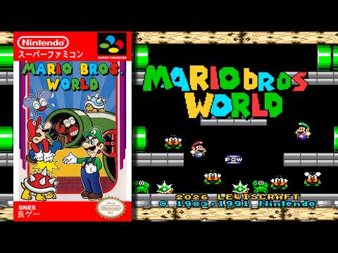 Mario Bros. World | SMW Romhack (SNES)