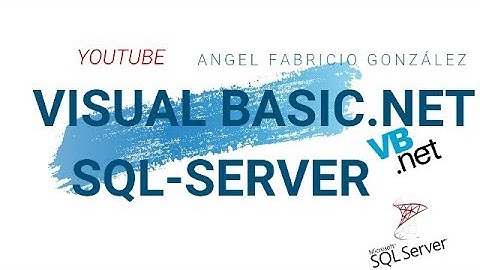 Diseño Formulario VB.NET |  Creación Base Datos Sql-Server  |   Vídeo  1-3