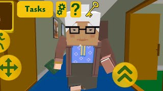 Craft Granny Blocky Neighbor Escape 3D - Episode 1 - Gameplay screenshot 5