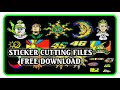sticker cutting files free download