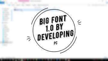 [BIG FONT BY DEVELOPING PCTitle] | TheBATeam