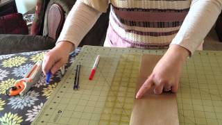 Sewing Cloth Pads 101 - How To Make a 1/2-Fold Pad Pattern