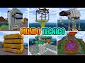 DESCARGA MUNDO TECNICO MINECRAFT PE 1.19 [BEDROCK] | TOUR por MUNDO TECNICO de SUBS #2