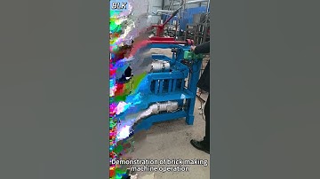 🏗️ Semi-Automatic Brick Machine — Solid Choice for Your Start!