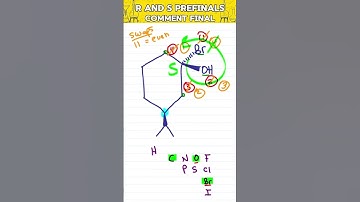 R/S Stereochemistry on Ring Structures with Multiple Chiral Centers Organic Chemistry Finals Review