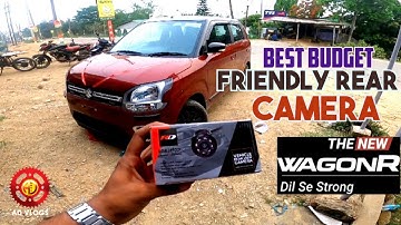 Installed Rear Camera on Maruti WagonR ZXI+ 2023 |Back Camera Installation Guide| @ADVLOGSAJOYDAS