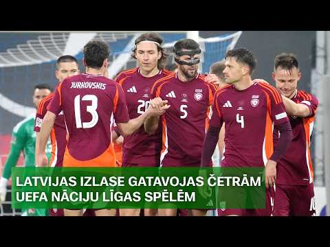 Futbola izlase gatavojas Nāciju līgai, Cirkinam pirmais treniņš Latvijā | Sporta Studija