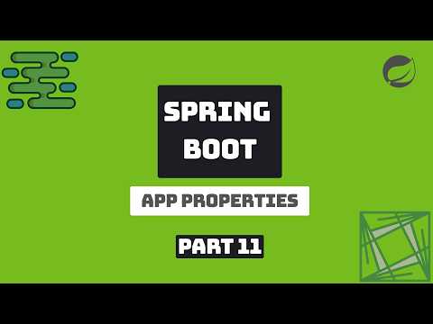 Spring Boot 4 - Application Properties (Part 11) | Beginner to Intermediate - REST API