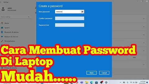 Cara Membuat Password Di Laptop Windows 11 Atau 10