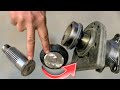 How to 2 piece repairing to trick shaft center bering rubber