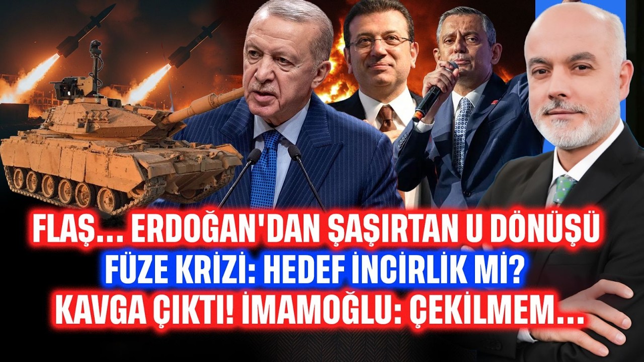 Erdoğan'dan Şaşırtan U Dönüşü... Füze Krizi: Hedef İncirlik mi? İmamoğlu: Çekilmem! | Gün Ortası