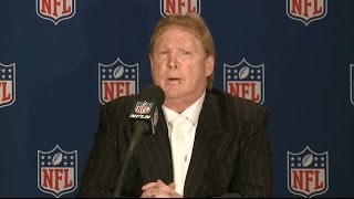 Raiders owner mark davis speaks after nfl owners overwhelmingly
approved a plan to move the team from oakland las vegas. (3/27/17)