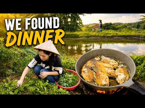 We Didn’t Buy Dinner. We Found It Around the Village | Rural Vietnam