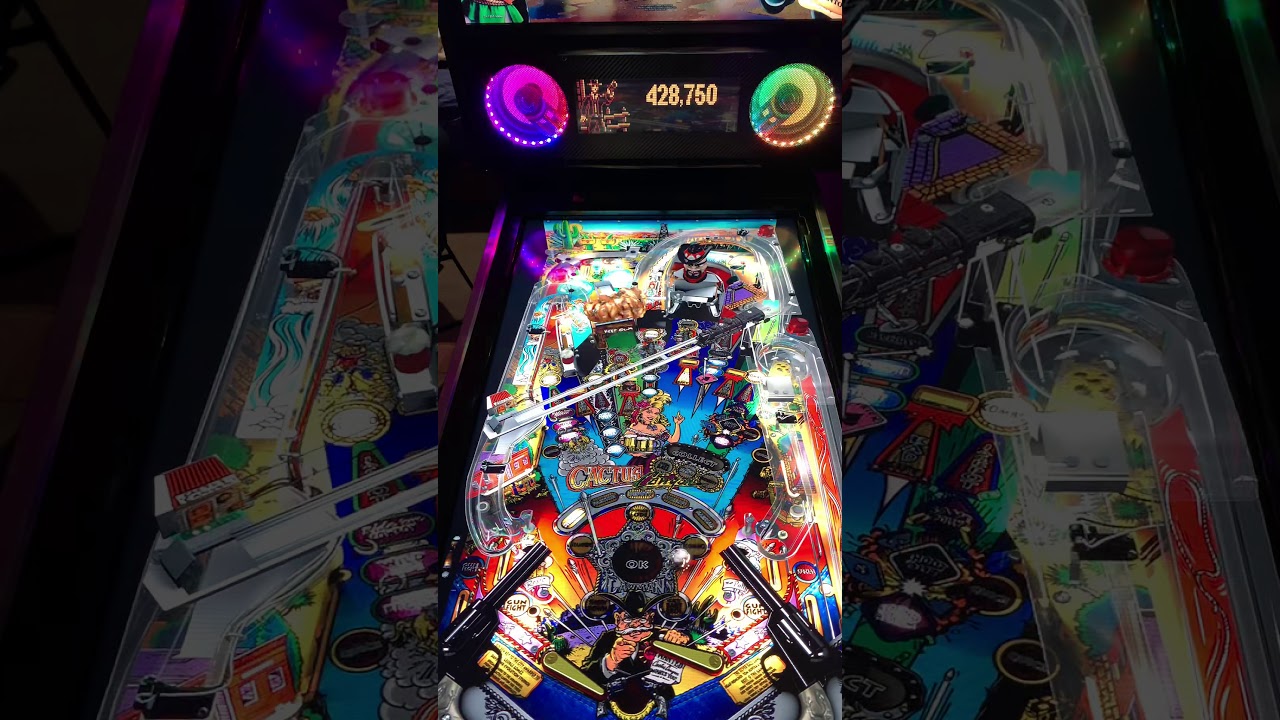 Cactus Canyon VPx with Altcolor dmd - YouTube