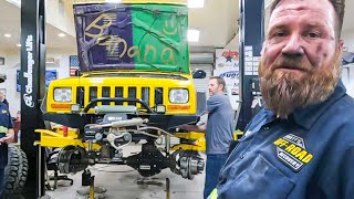 I Can't Do This...Nothing But Failure Fixing The Jeep Banana!
