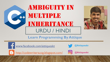 W7,T1 OOP ambiguity in multiple Inheritance