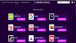 Definitely Science proxy /How To unblock all website on school chromebook 2024
