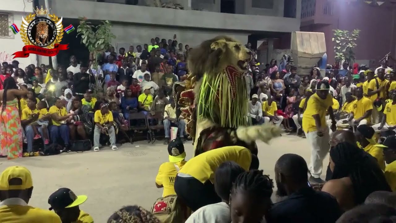 Ekun baba odeh hunting society, the Gambia annual play 2024, back play agbo.