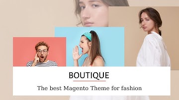 Boutique Magento 2 Theme | RTL Supported. #Magento2Theme